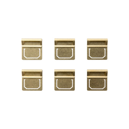 TRAVELER'S COMPANY Brass Index Clip - Page Clips