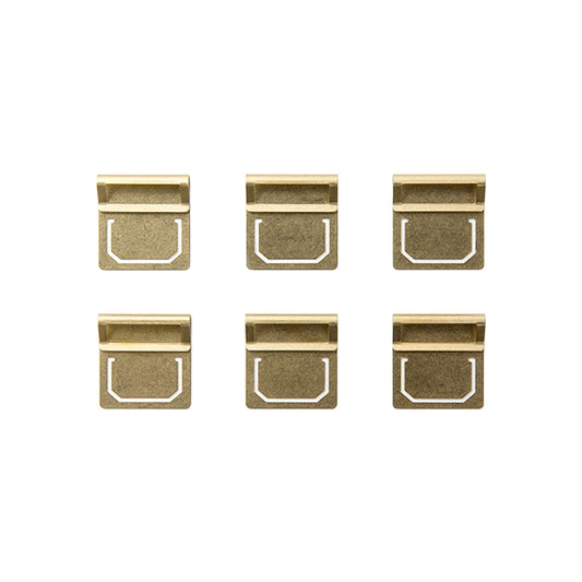 TRAVELER'S COMPANY Brass Index Clip - Page Clips