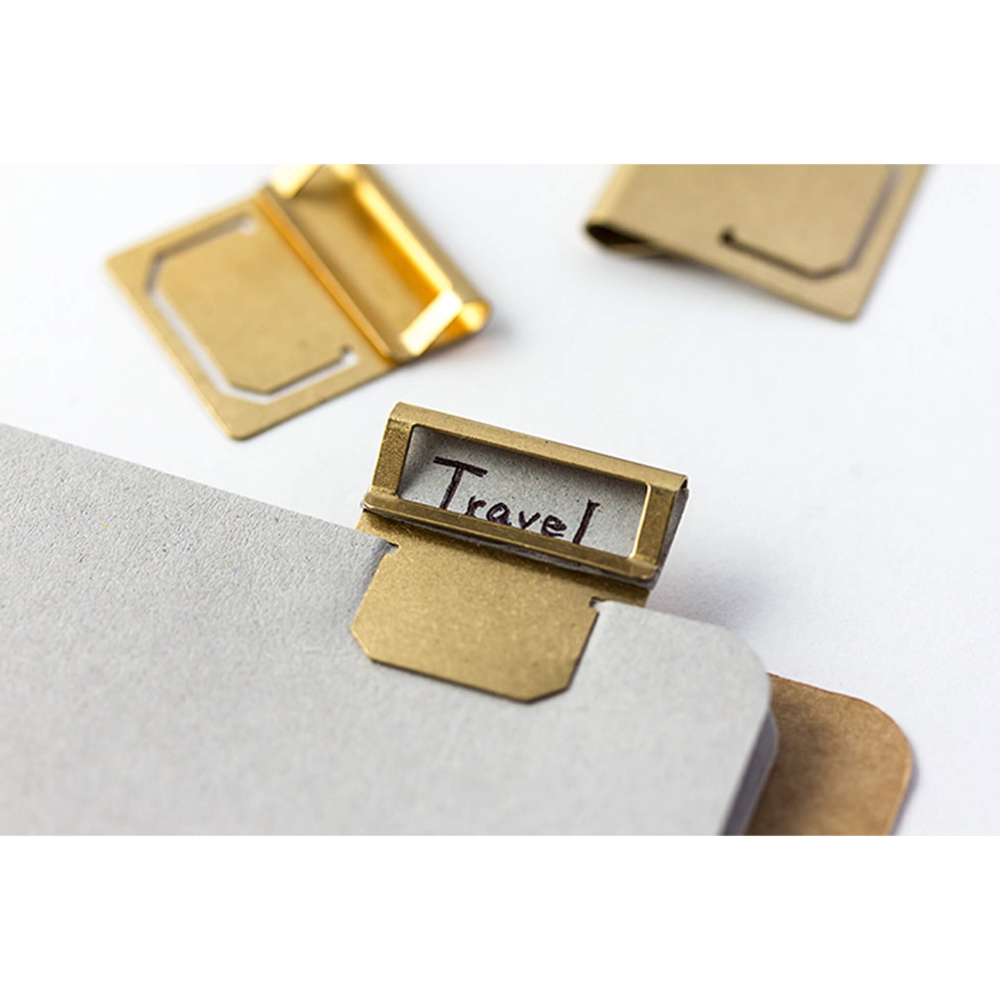 TRAVELER'S COMPANY Brass Index Clip - Page Clips
