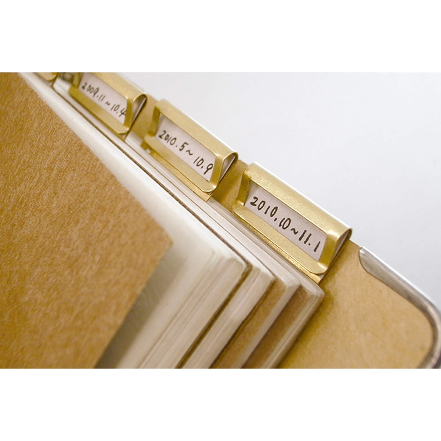 TRAVELER'S COMPANY Brass Index Clip - Page Clips
