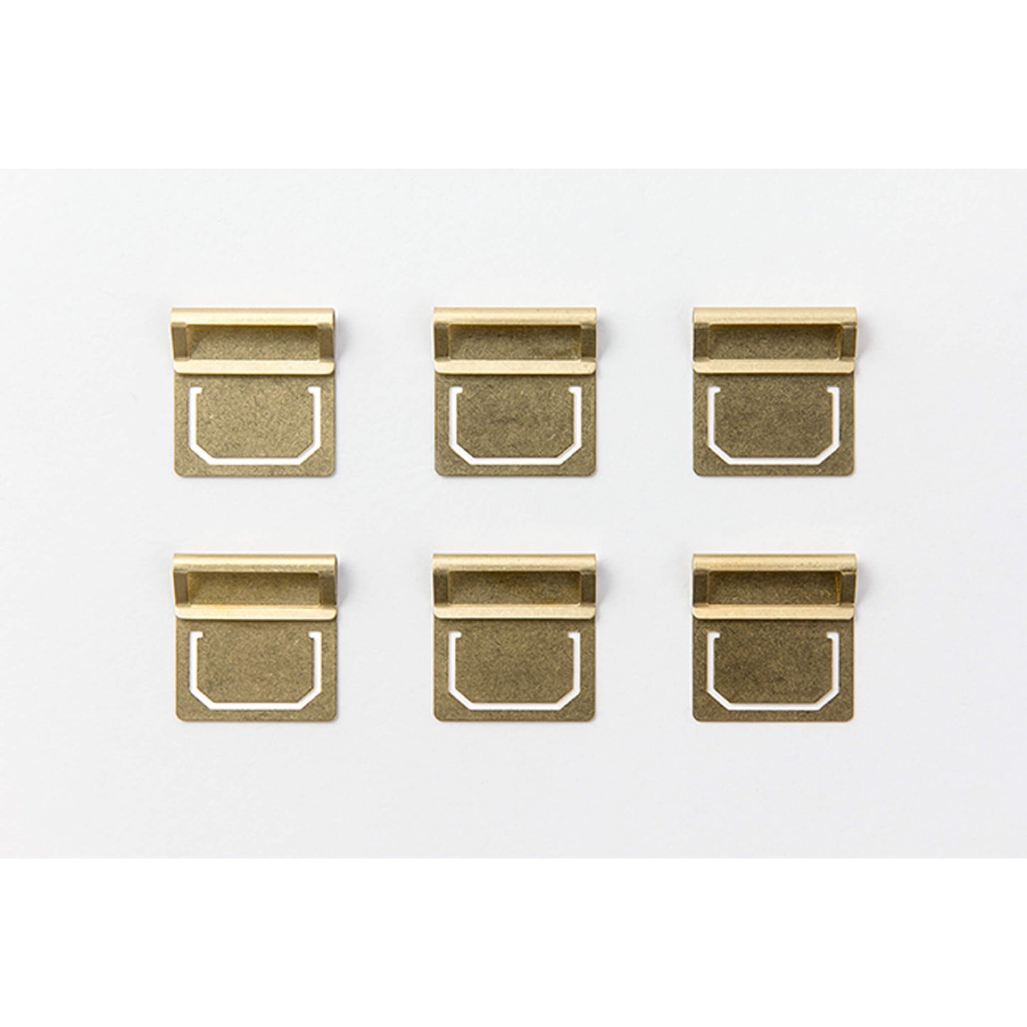 TRAVELER'S COMPANY Brass Index Clip - Page Clips