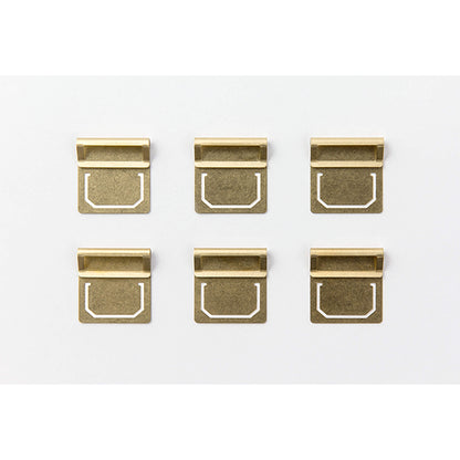 TRAVELER'S COMPANY Brass Index Clip - Page Clips