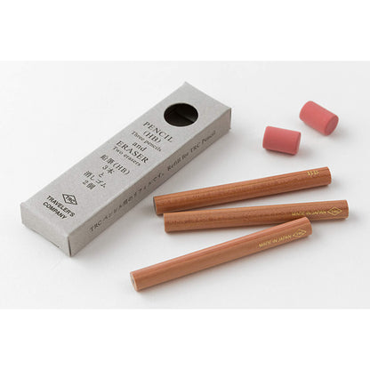 TRAVELER'S COMPANY Pencil Refill HB - Wooden Pencils