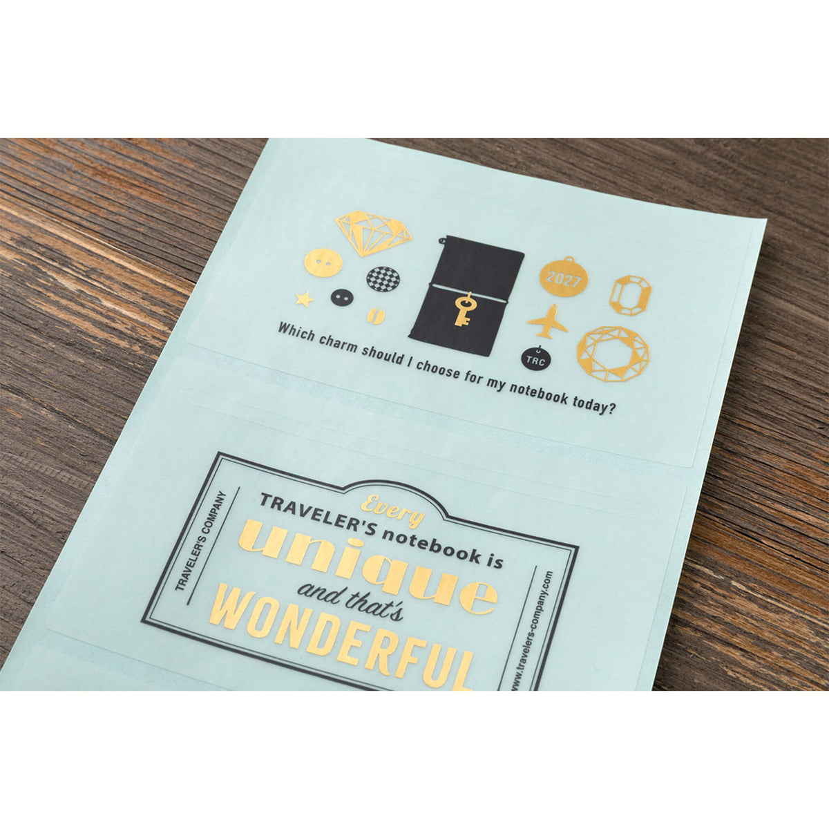 TRAVELER'S notebook 2027 - Customized Sticker Set - Sticker Sheets