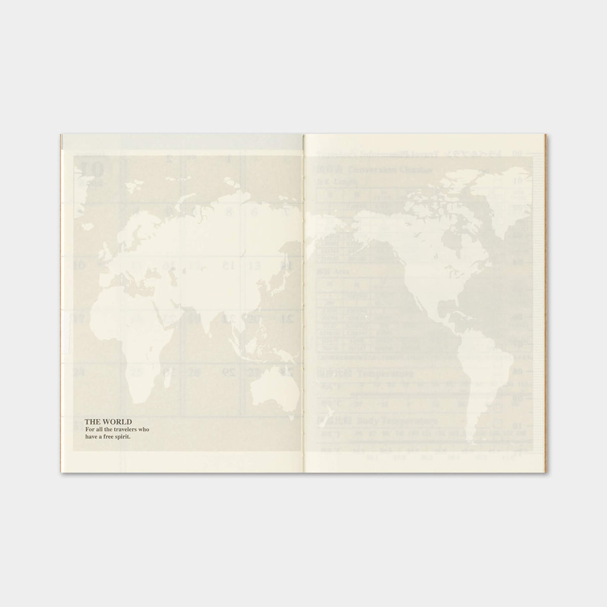 TRAVELER'S notebook 2027 - Monthly Refill - Passport Size - 2027 Planners & Diaries