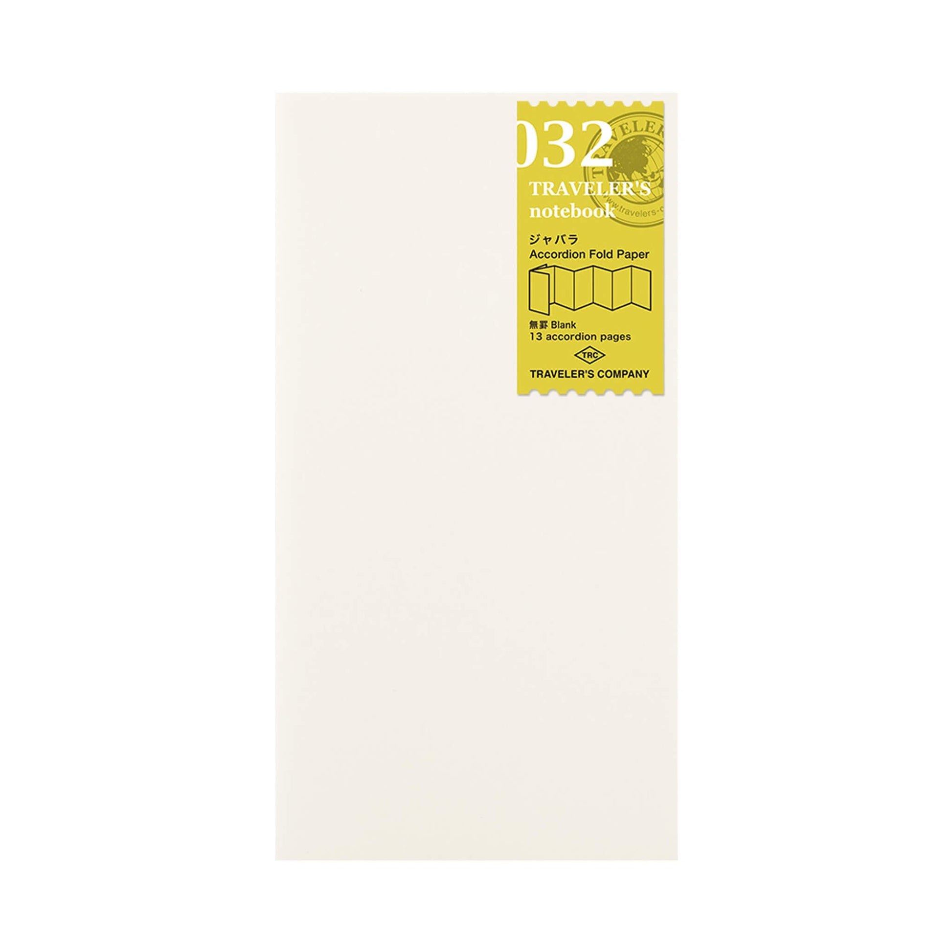 TRAVELER'S notebook - Accordion Fold Paper Refill 032 - Regular Size - Sketchbooks