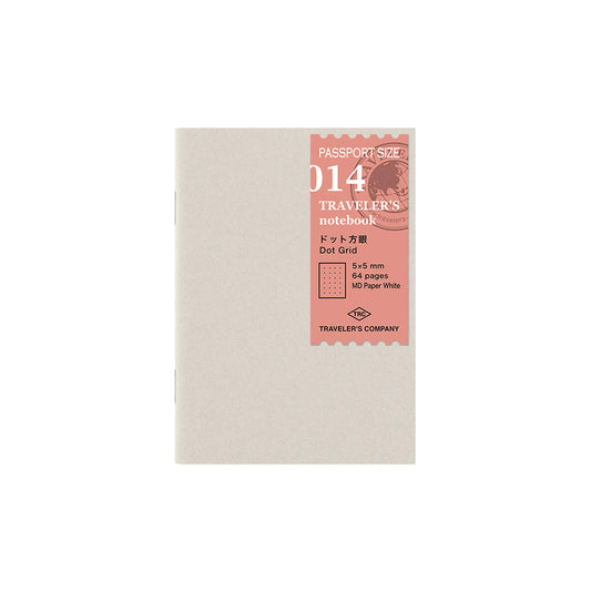 TRAVELER'S notebook - Dot Grid Notebook Refill 014 - Passport Size - Notebooks