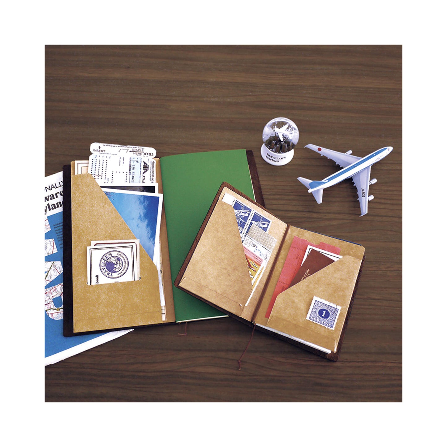 TRAVELER'S notebook - Kraft Paper Folder 020 - Regular Size - Notebook Storage Accessories