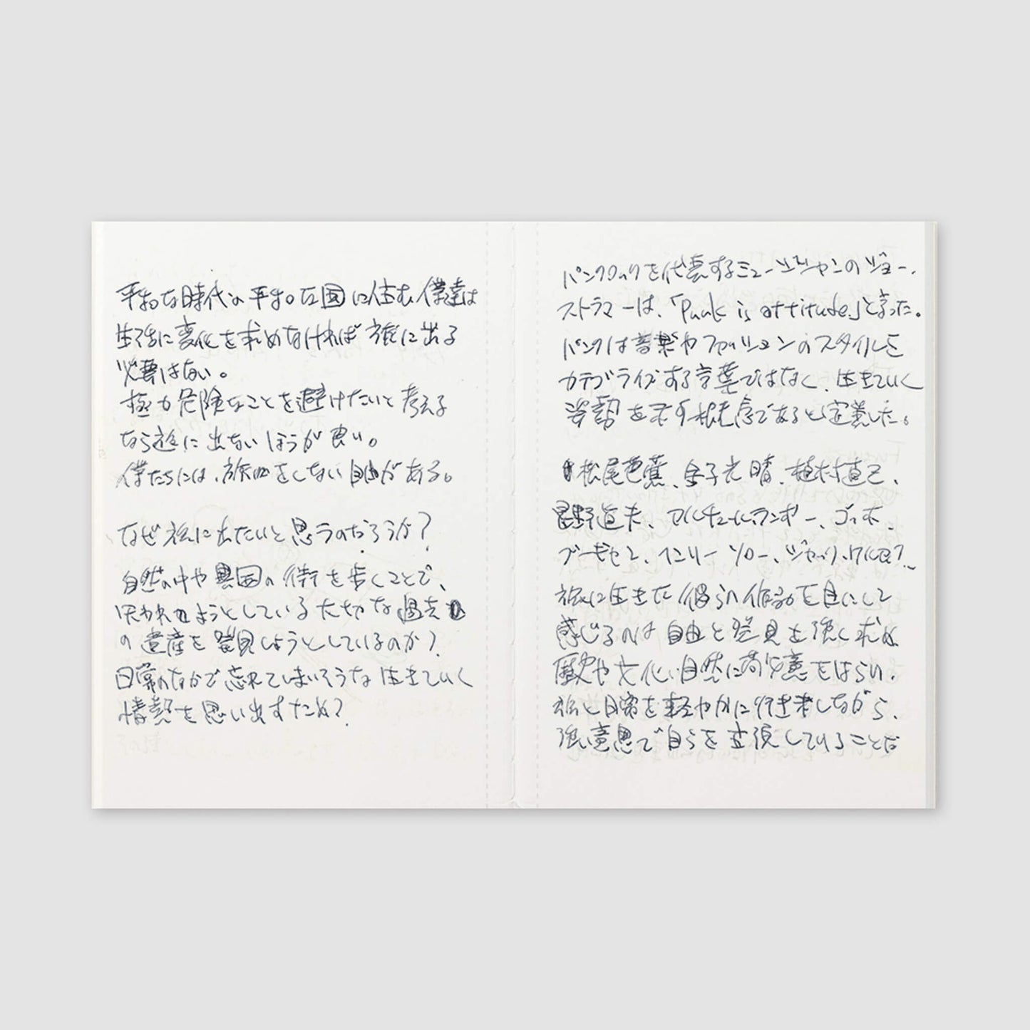 TRAVELER'S notebook - Light Paper Notebook Refill 005 - Passport Size - Notebooks