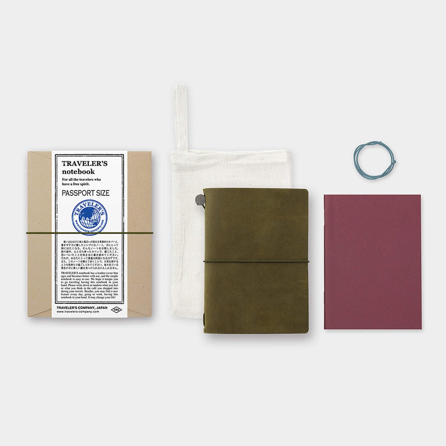 TRAVELER'S notebook - Passport Size - Olive - Notebooks