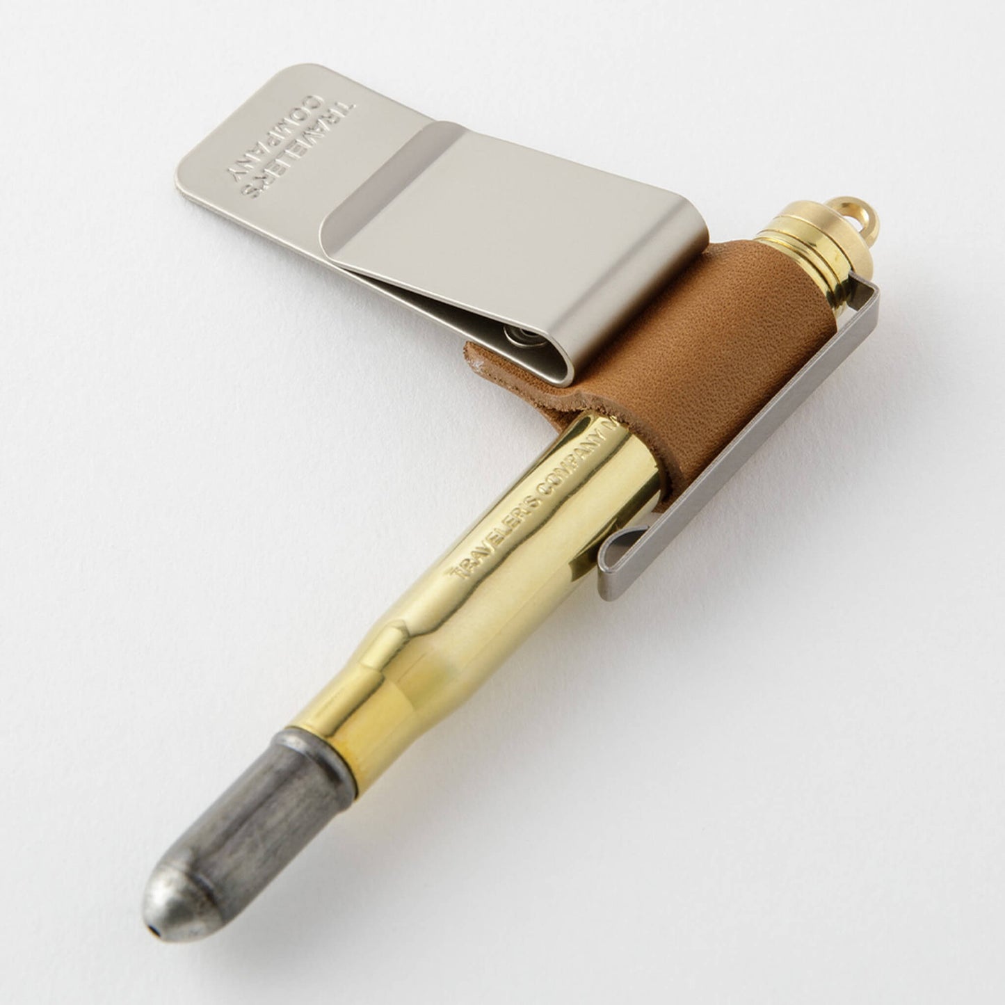 TRAVELER'S notebook - Pen Holder <M> 016 Camel - Pen Holders