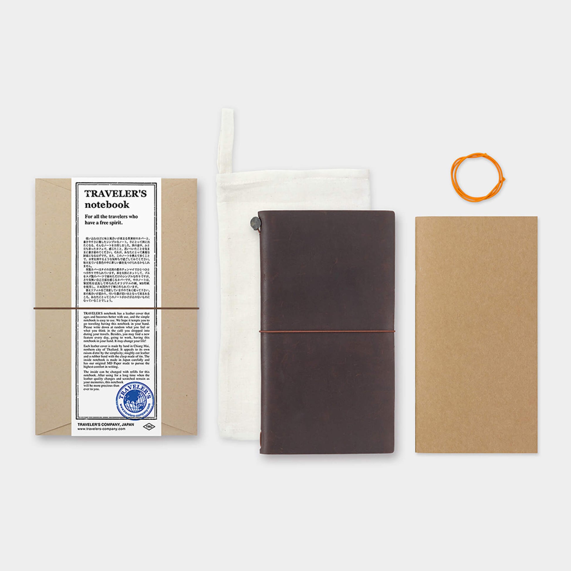 TRAVELER'S notebook - Regular Size - Brown - Notebooks