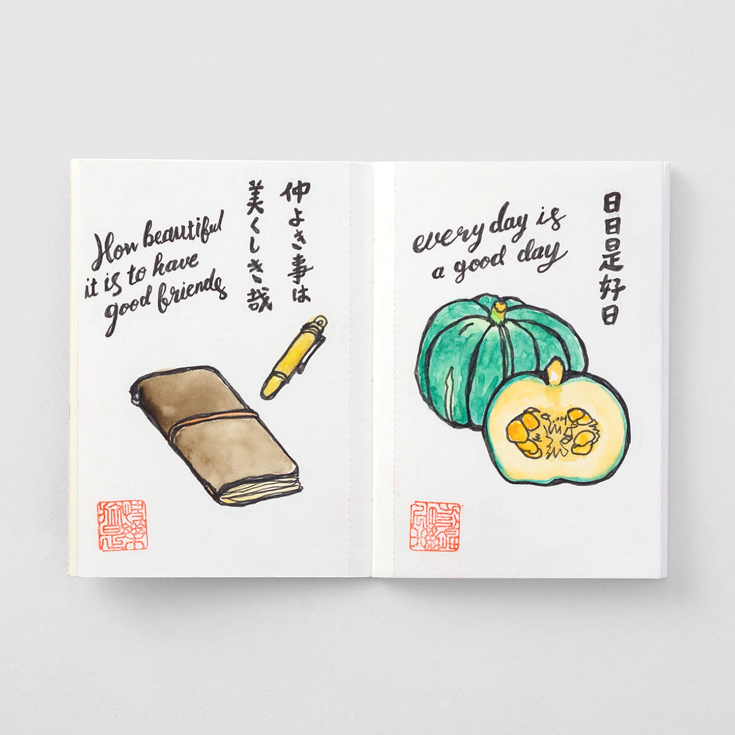 TRAVELER'S notebook - Watercolor Paper Notebook Refill 015 - Passport Size - Sketchbooks