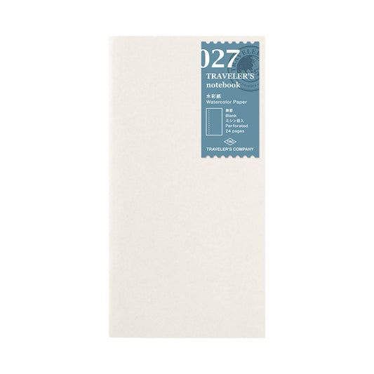TRAVELER'S notebook - Watercolor Paper Notebook Refill 027 - Regular Size - Sketchbooks