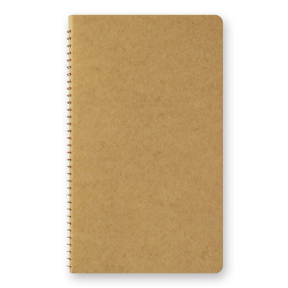 TRC Spiral Ring Notebook <A5 Slim> Blank DW Kraft Paper - Notebooks