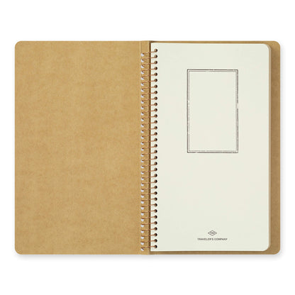 TRC Spiral Ring Notebook <A5 Slim> Blank DW Kraft Paper - Notebooks