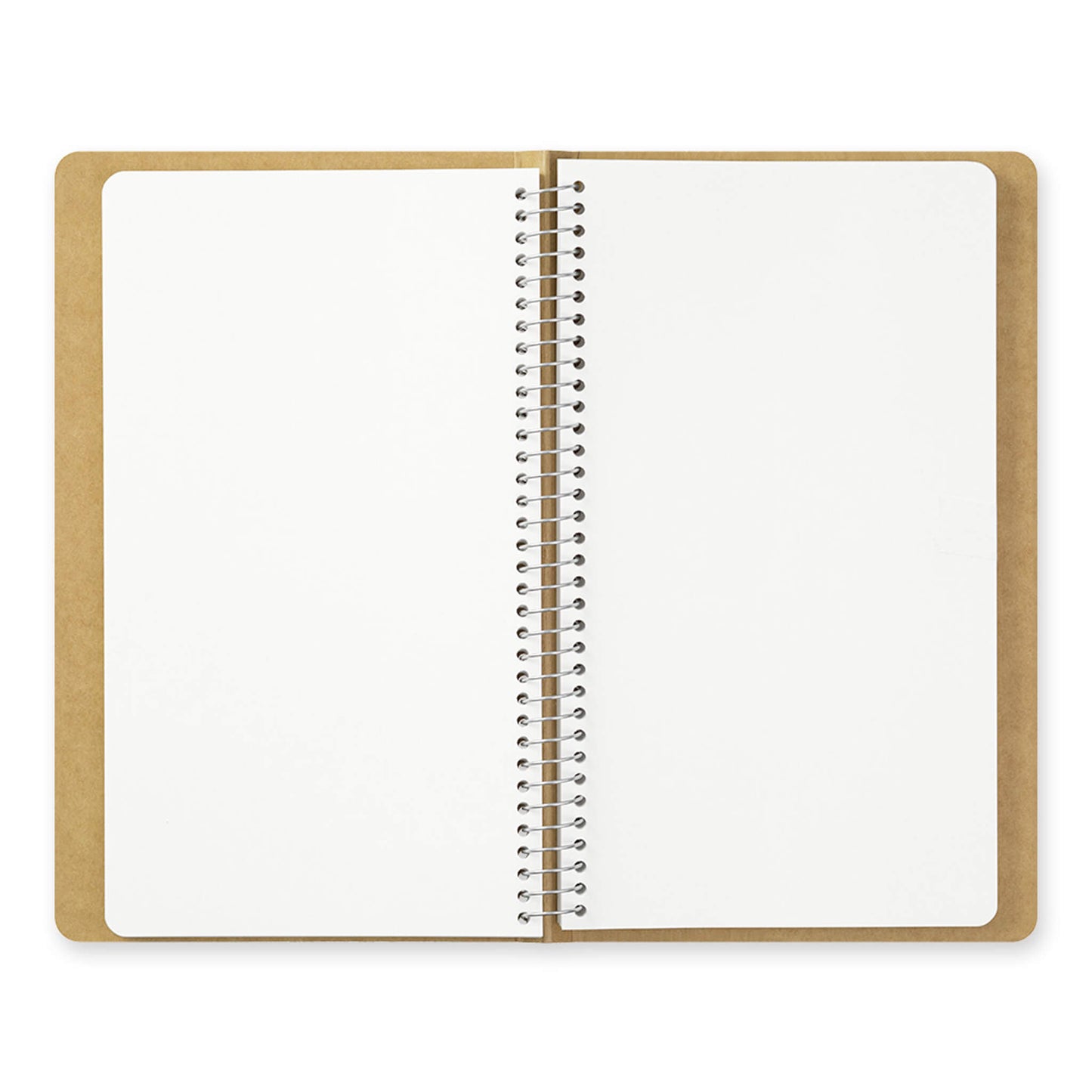 TRC Spiral Ring Notebook <A5 Slim> Blank MD Paper White - Notebooks