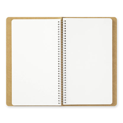 TRC Spiral Ring Notebook <A5 Slim> Blank MD Paper White - Notebooks
