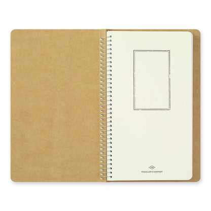 TRC Spiral Ring Notebook <A5 Slim> Blank MD Paper White - Notebooks