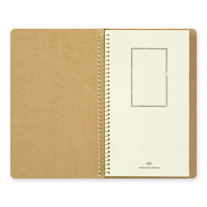 TRC Spiral Ring Notebook <A5 Slim> Paper Pocket - Storage Notebooks