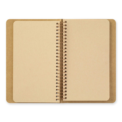 TRC Spiral Ring Notebook <A6 Slim> Blank DW Kraft Paper - Notebooks