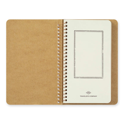 TRC Spiral Ring Notebook <A6 Slim> Blank DW Kraft Paper - Notebooks
