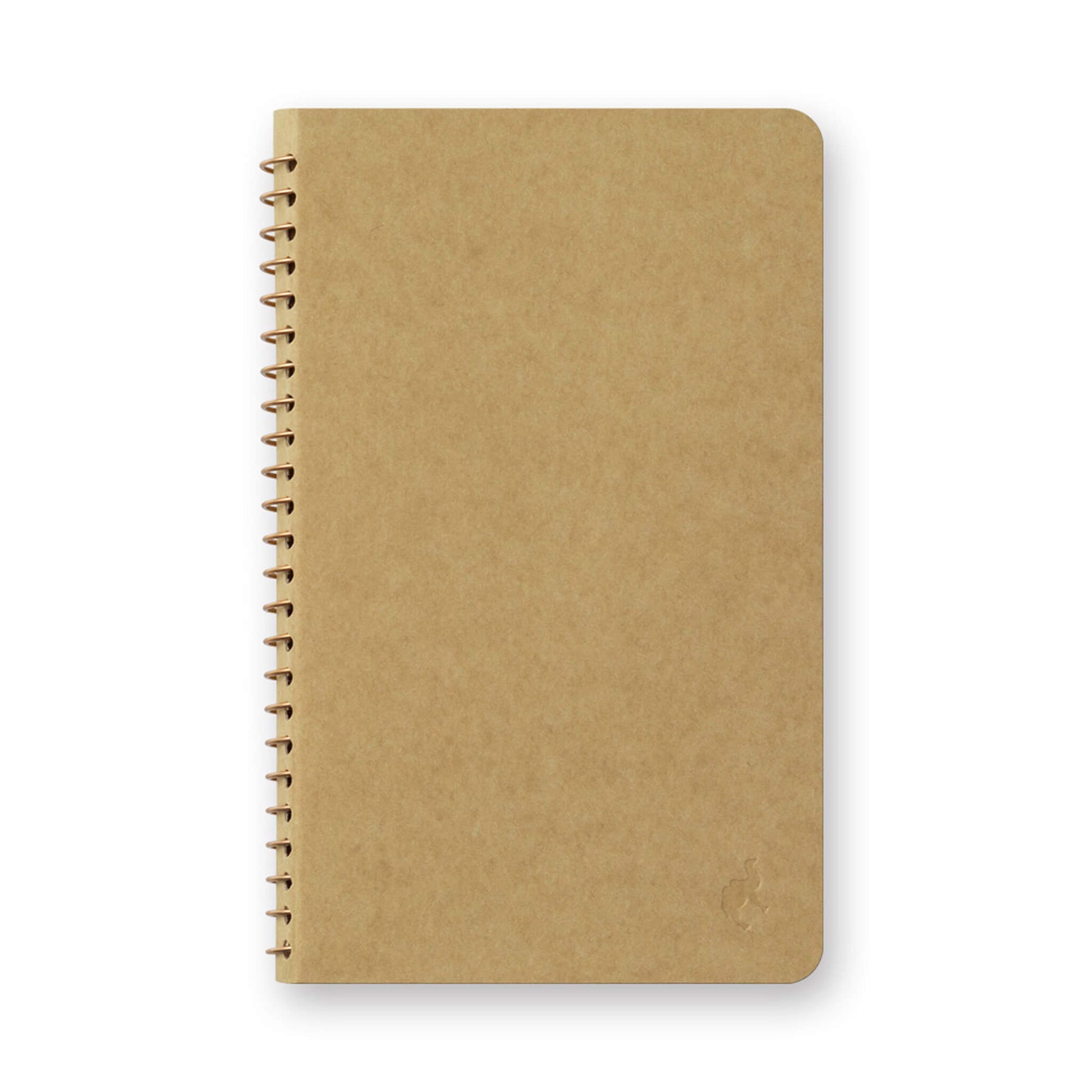 TRC Spiral Ring Notebook <A6 Slim> Blank DW Kraft Paper - Notebooks