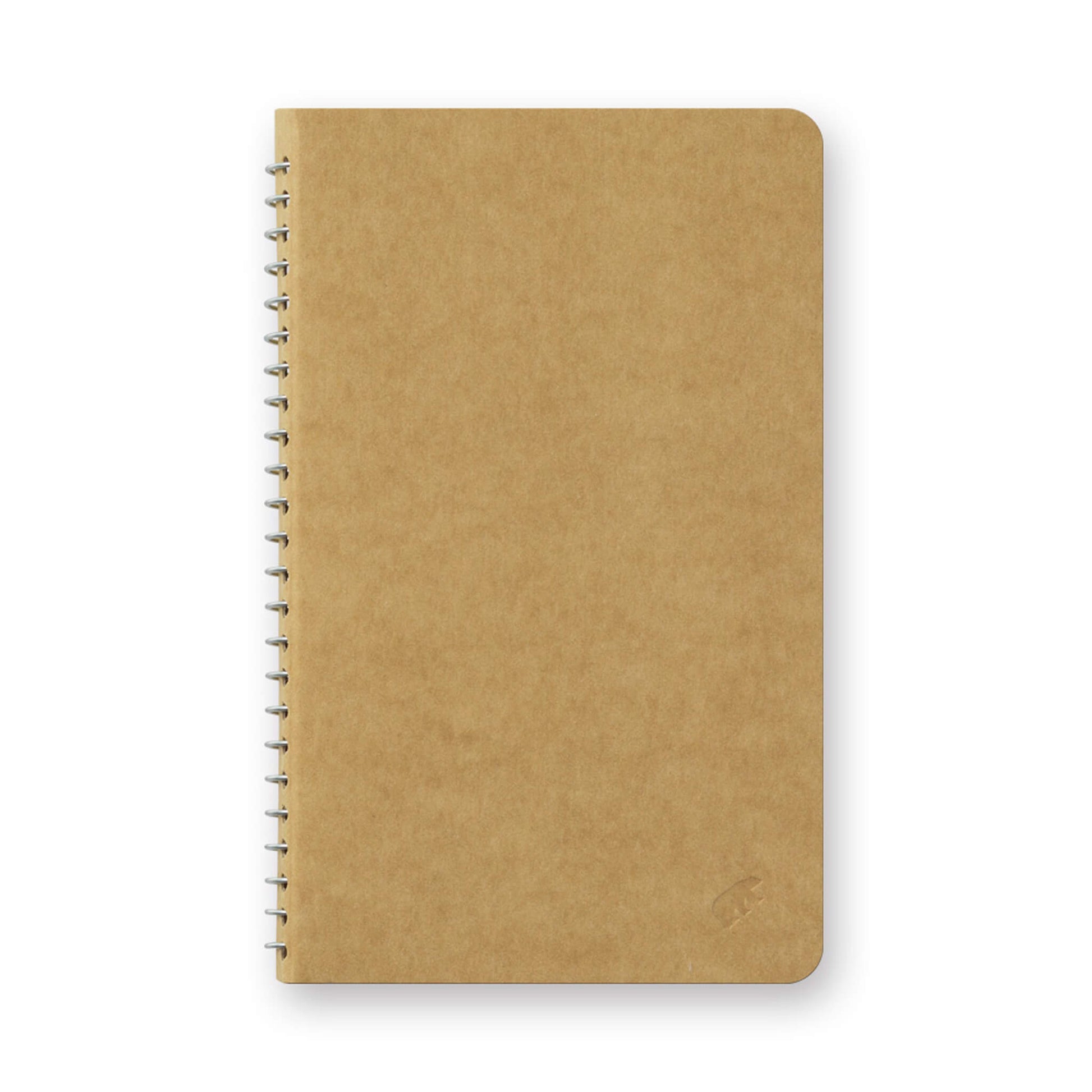 TRC Spiral Ring Notebook <A6 Slim> Blank MD Paper White - Notebooks