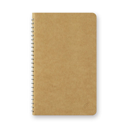 TRC Spiral Ring Notebook <A6 Slim> Blank MD Paper White - Notebooks
