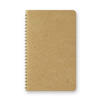 TRC Spiral Ring Notebook <A6 Slim> Paper Pocket - Storage Notebooks