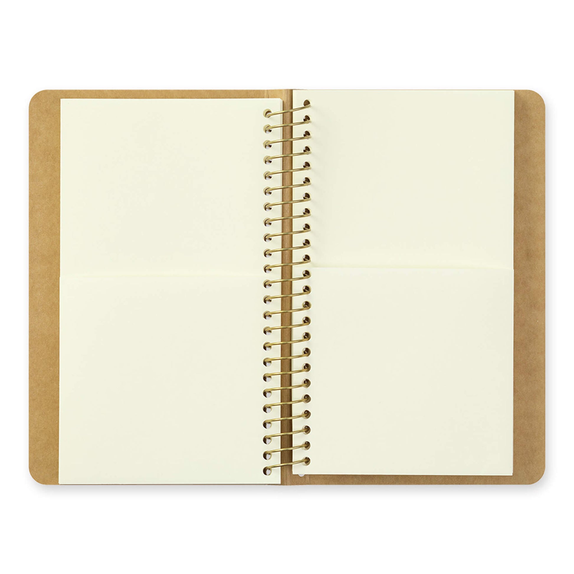 TRC Spiral Ring Notebook <A6 Slim> Paper Pocket - Storage Notebooks