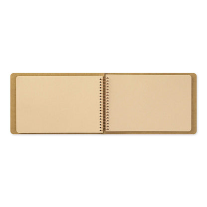 TRC Spiral Ring Notebook <B6> Blank DW Kraft Paper - Notebooks