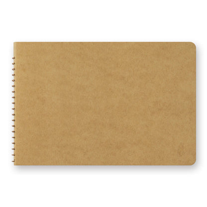 TRC Spiral Ring Notebook <B6> Blank DW Kraft Paper - Notebooks