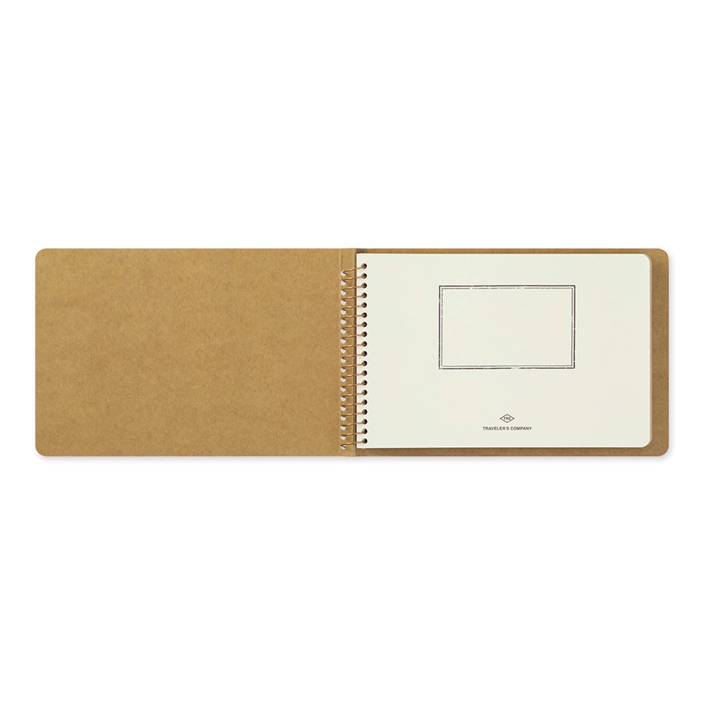 TRC Spiral Ring Notebook <B6> Blank DW Kraft Paper - Notebooks