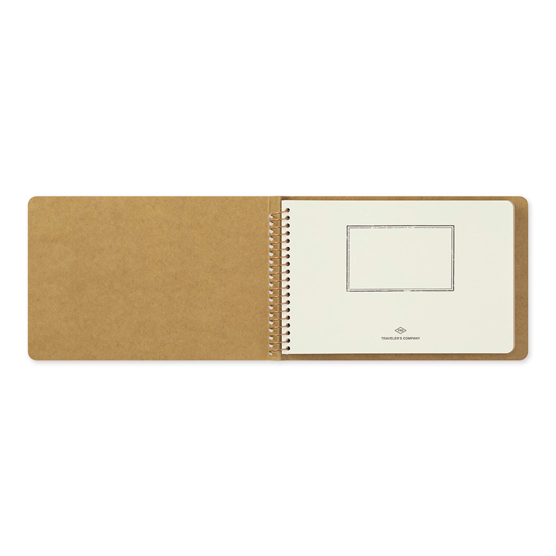 TRC Spiral Ring Notebook <B6> Blank DW Kraft Paper - Notebooks