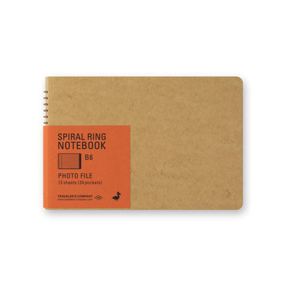 TRC Spiral Ring Notebook <B6> Photo File - Photo Albums
