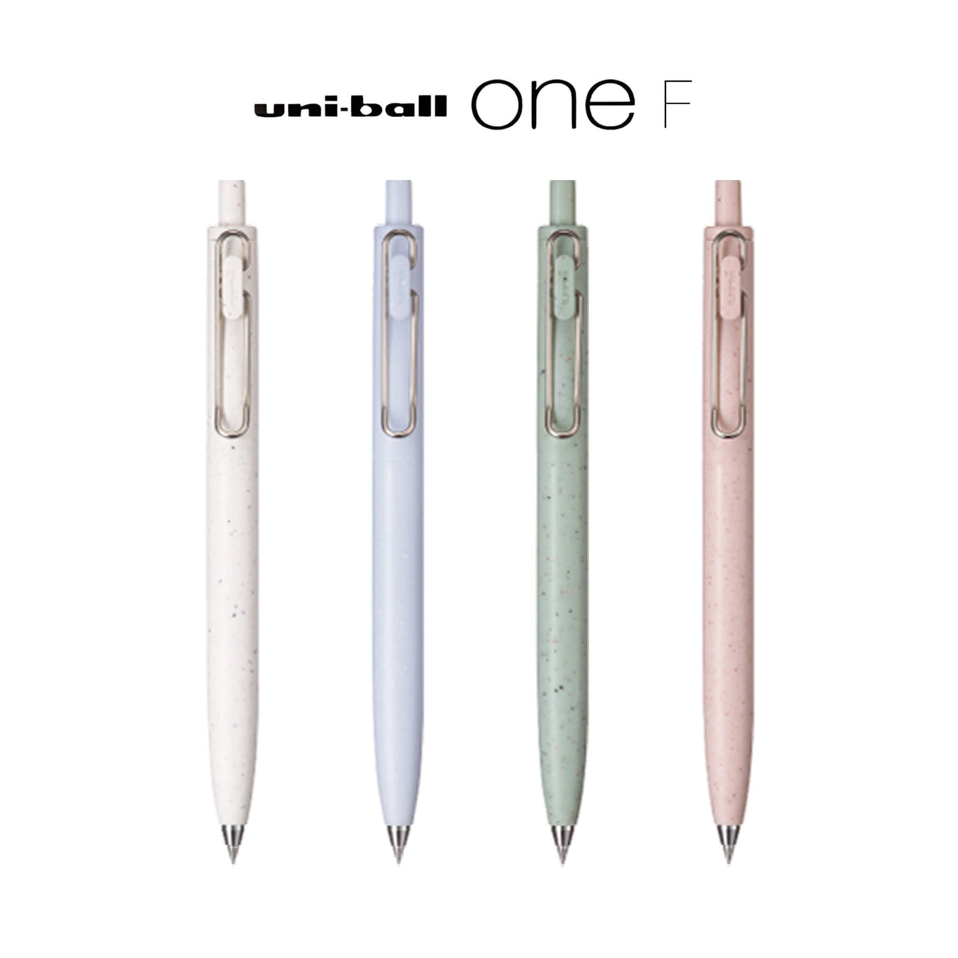 Uni - ball ONE F Gel Pen Earth Texture - 0.38mm | White - Gel & Rollerball Pens