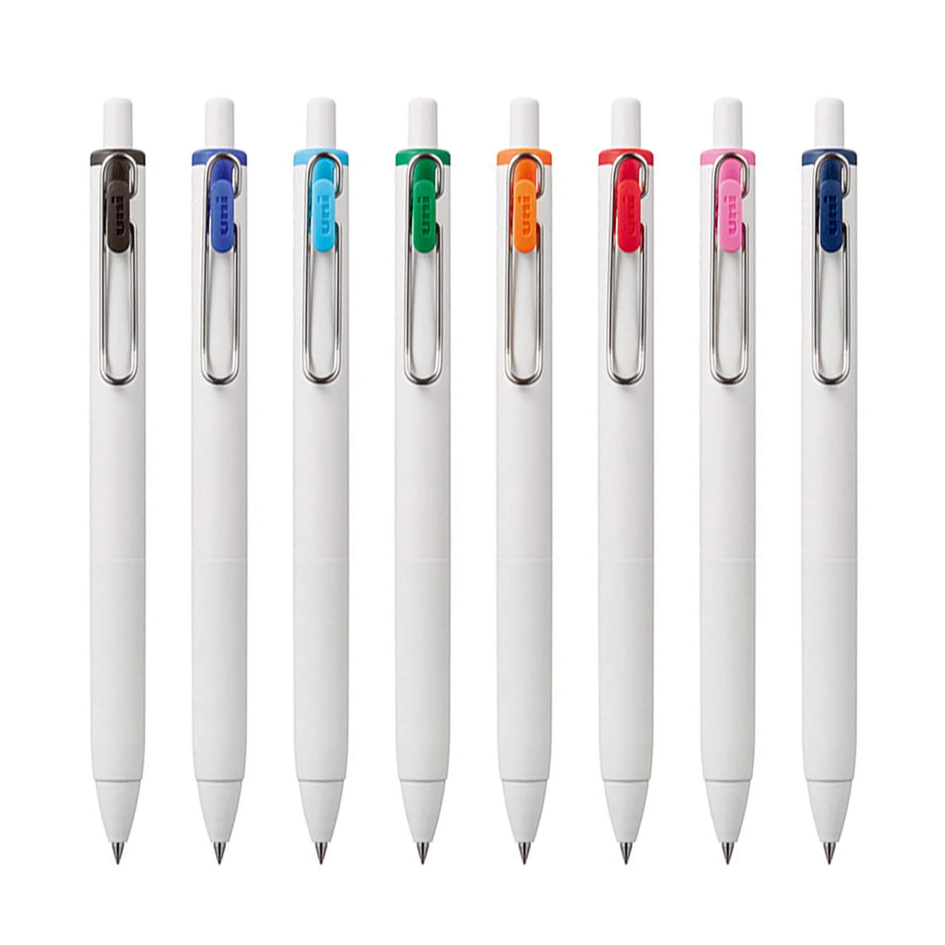 Uni - ball ONE Gel Pen 8 - color Set 0.38mm - Gel & Rollerball Pens