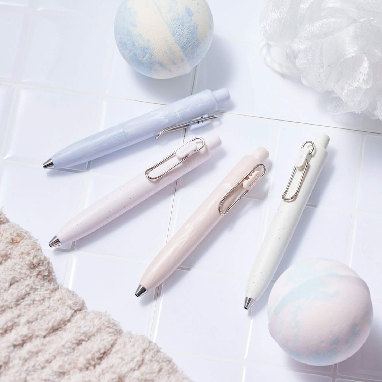 Uni - ball ONE P Gel Pen Bath Bomb Color - 0.38mm | Savon - Gel & Rollerball Pens