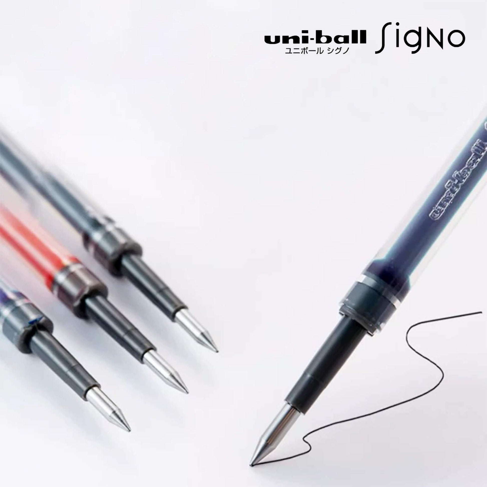 Uni - ball Signo Retractable Gel Pen Refill UMR - 85N 0.5mm - Black - Pen Refills