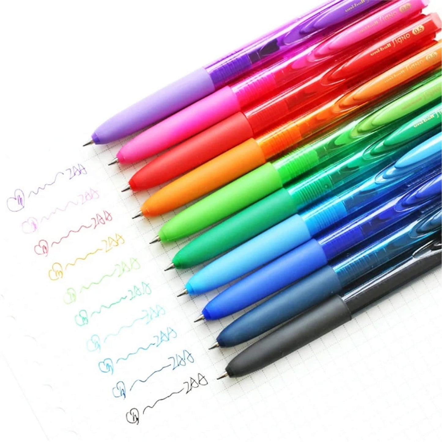 Uni - ball Signo RT1 Gel Pen 0.38mm - Black - Gel & Rollerball Pens