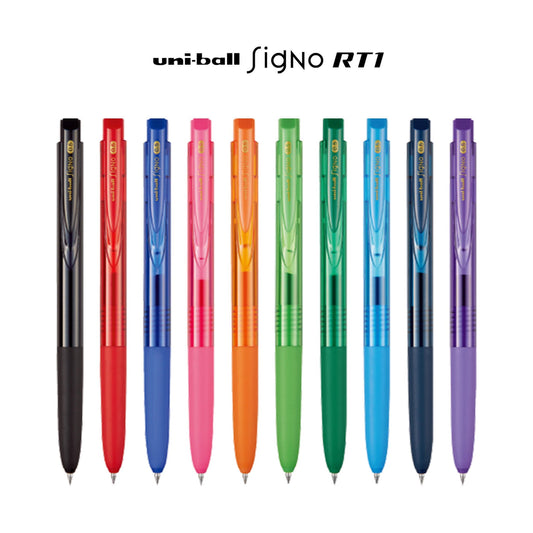 Uni - ball Signo RT1 Gel Pen 0.5mm - Black - Gel & Rollerball Pens