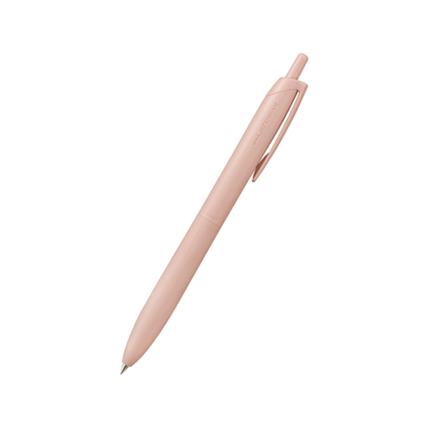 Uni Mitsubishi Jestream Single Ballpoint Pen (with Lite Touch Ink) 0.5mm - Coral - Ballpoint Pens