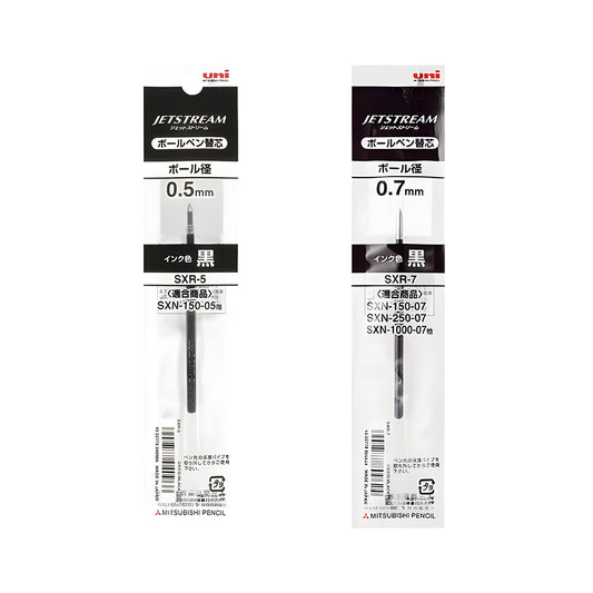 Uni Mitsubishi Jetstream Ballpoint Pen Refill SXR - 5/7 - 0.5mm - Pen Refills