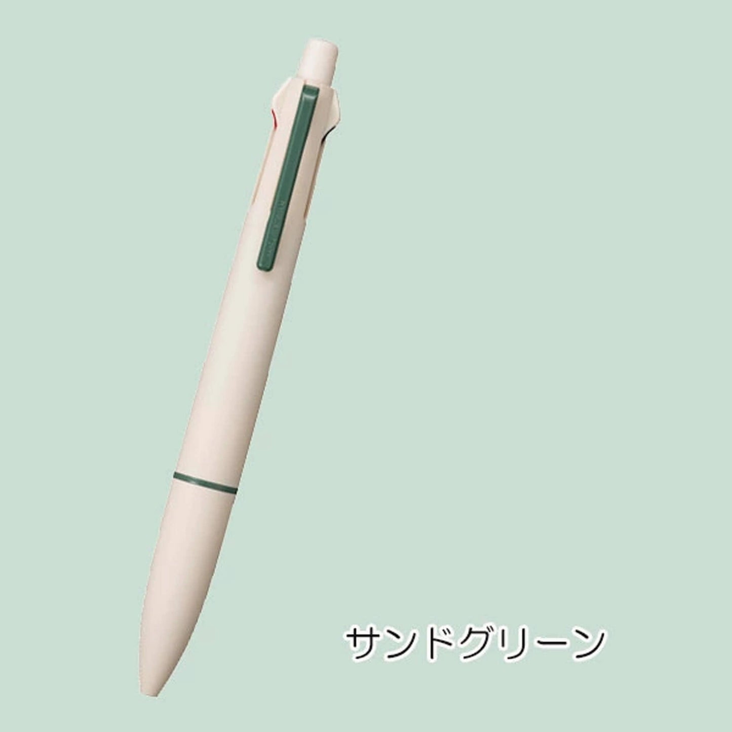 Uni Mitsubishi Jetstream Lite Touch Ink 4&1 Multi Pen Sand Series Limited Edition - Sand Green - Multi - Functional Pens