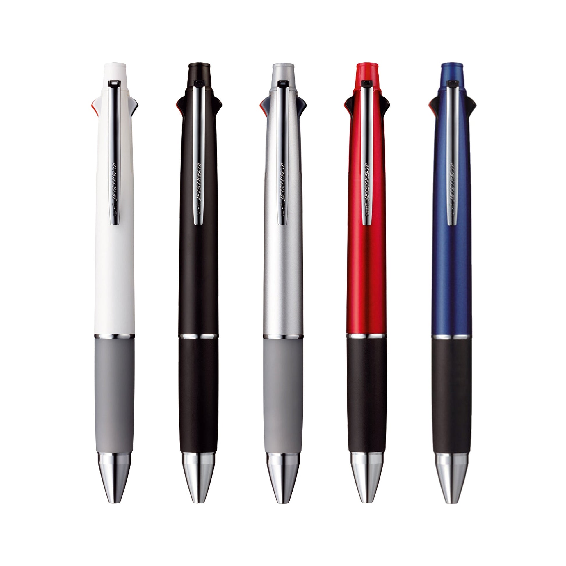 Uni Mitsubishi Jetstream Multi - functional 4&1 Ballpoint Pen - Bordeaux - Multi - Functional Pens