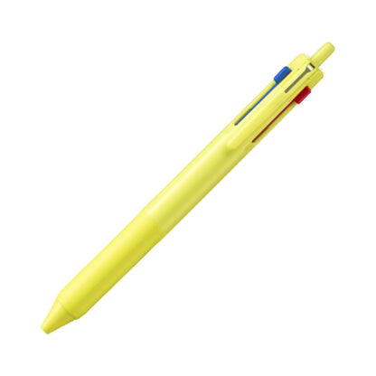 Uni Mitsubishi Jetstream New 3 - Color Ballpoint Pen 0.7mm - Lemon Yellow - Multi - Color Pens