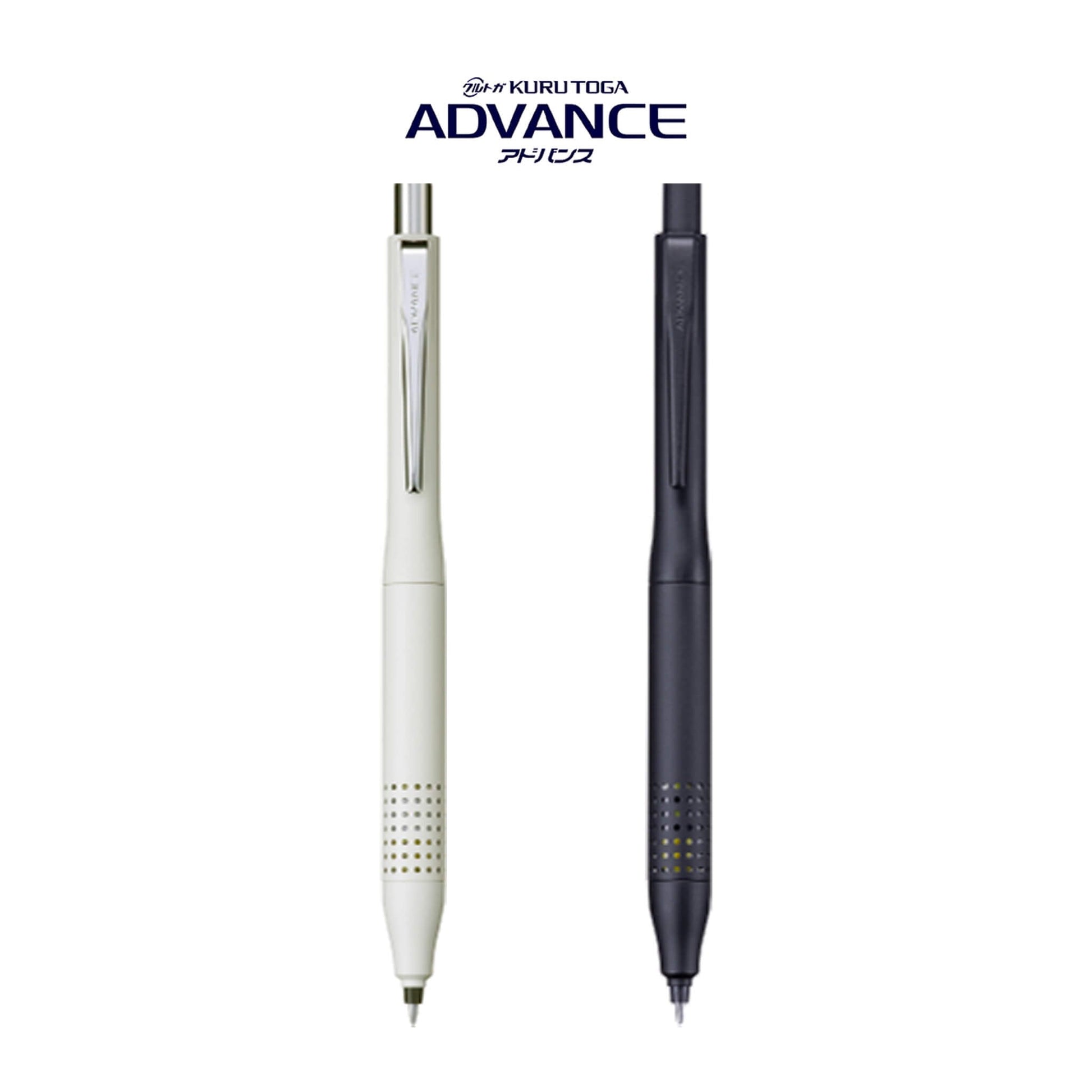 Uni Mitsubishi Kuru Toga Advance Upgrade Mechanical Pencil 0.3mm - Black - Mechanical Pencils