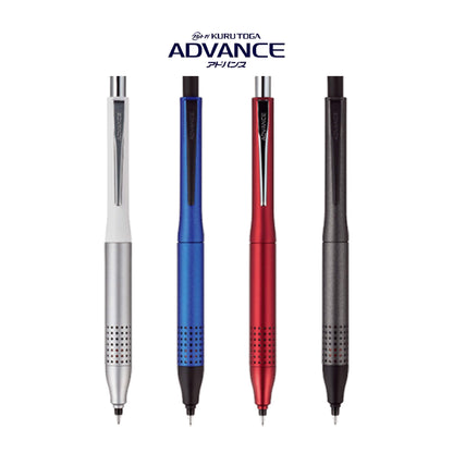 Uni Mitsubishi Kuru Toga Advance Upgrade Mechanical Pencil 0.5mm - Gunmetal - Mechanical Pencils