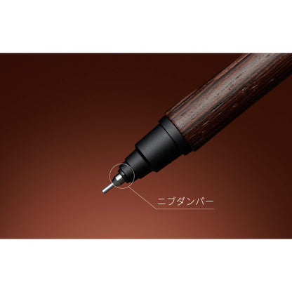 Uni Mitsubishi Kuru Toga Wood Mechanical Pencil 0.5mm - Steel Gray - Mechanical Pencils